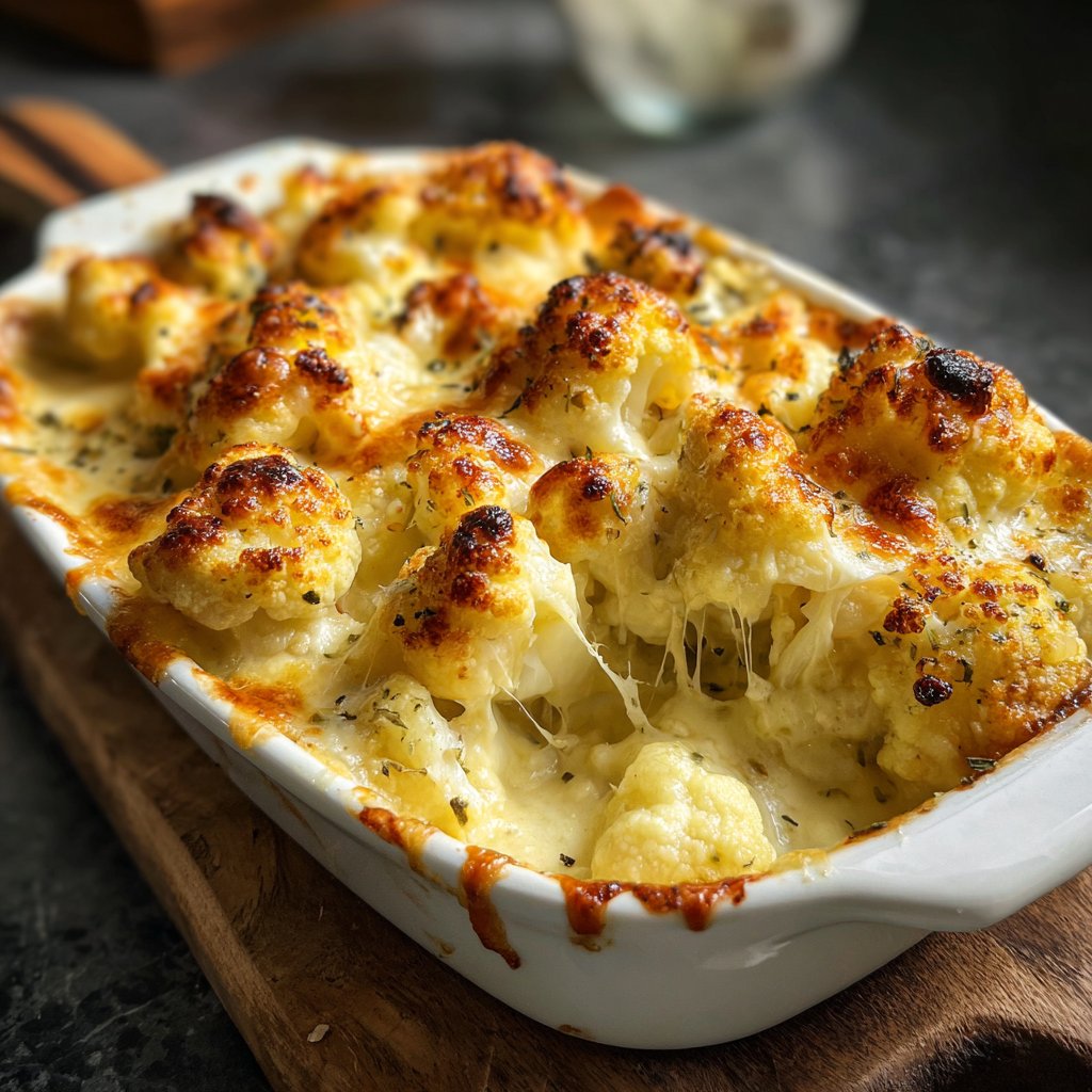 Blumenkohl Auflauf Mit Käse