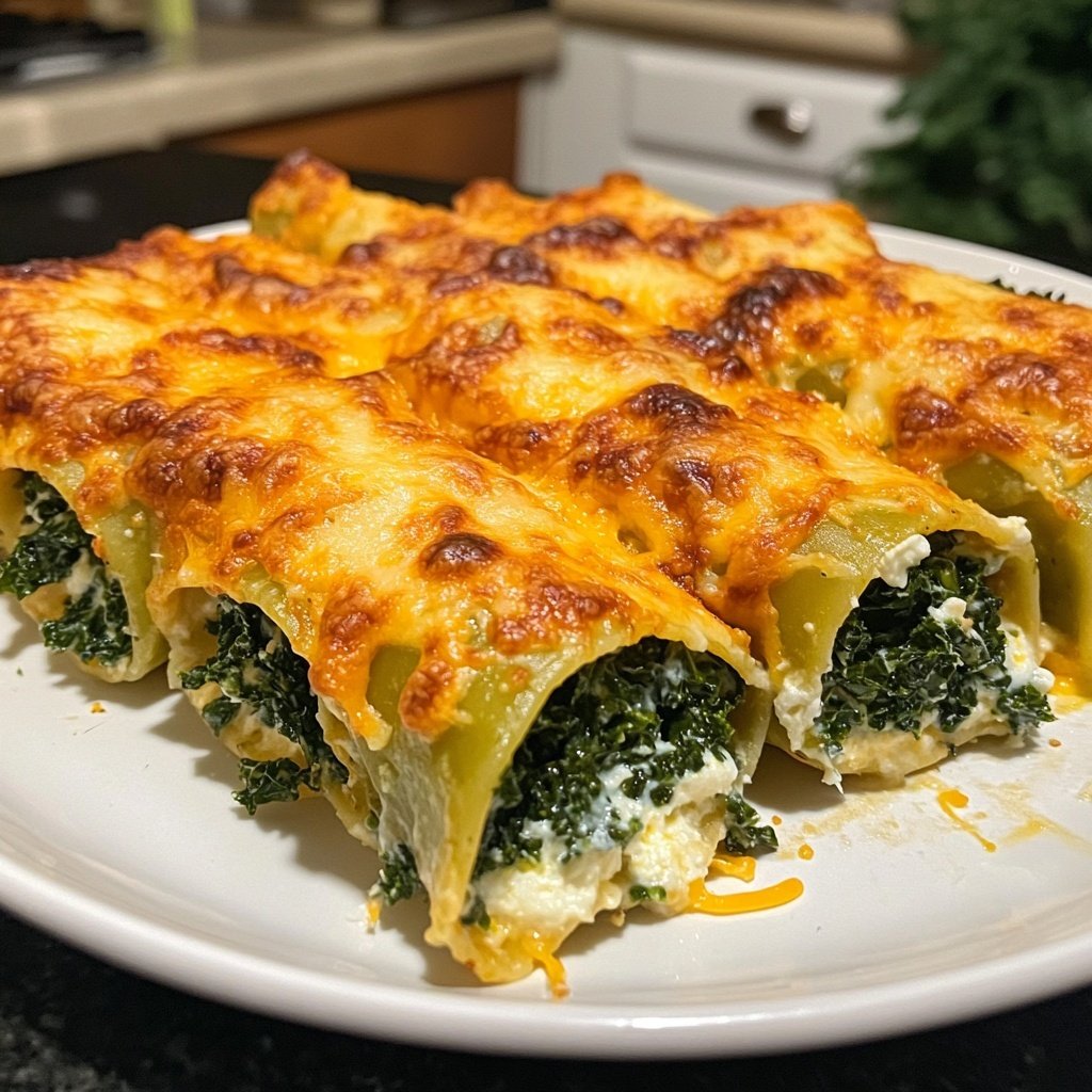 Schnelle & leckere Grünkohl Cannelloni