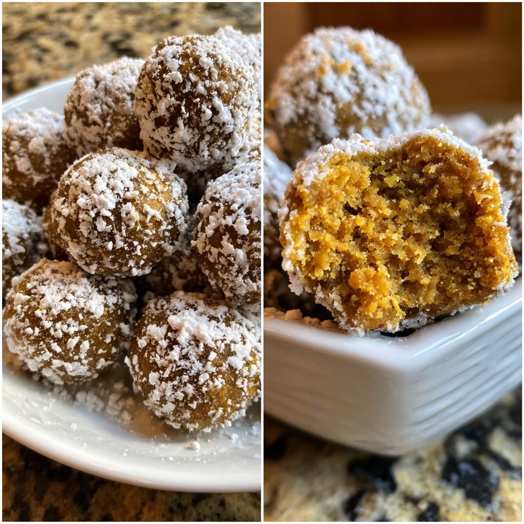 Spekulatius Kugeln - Pralinen für Weihnachten