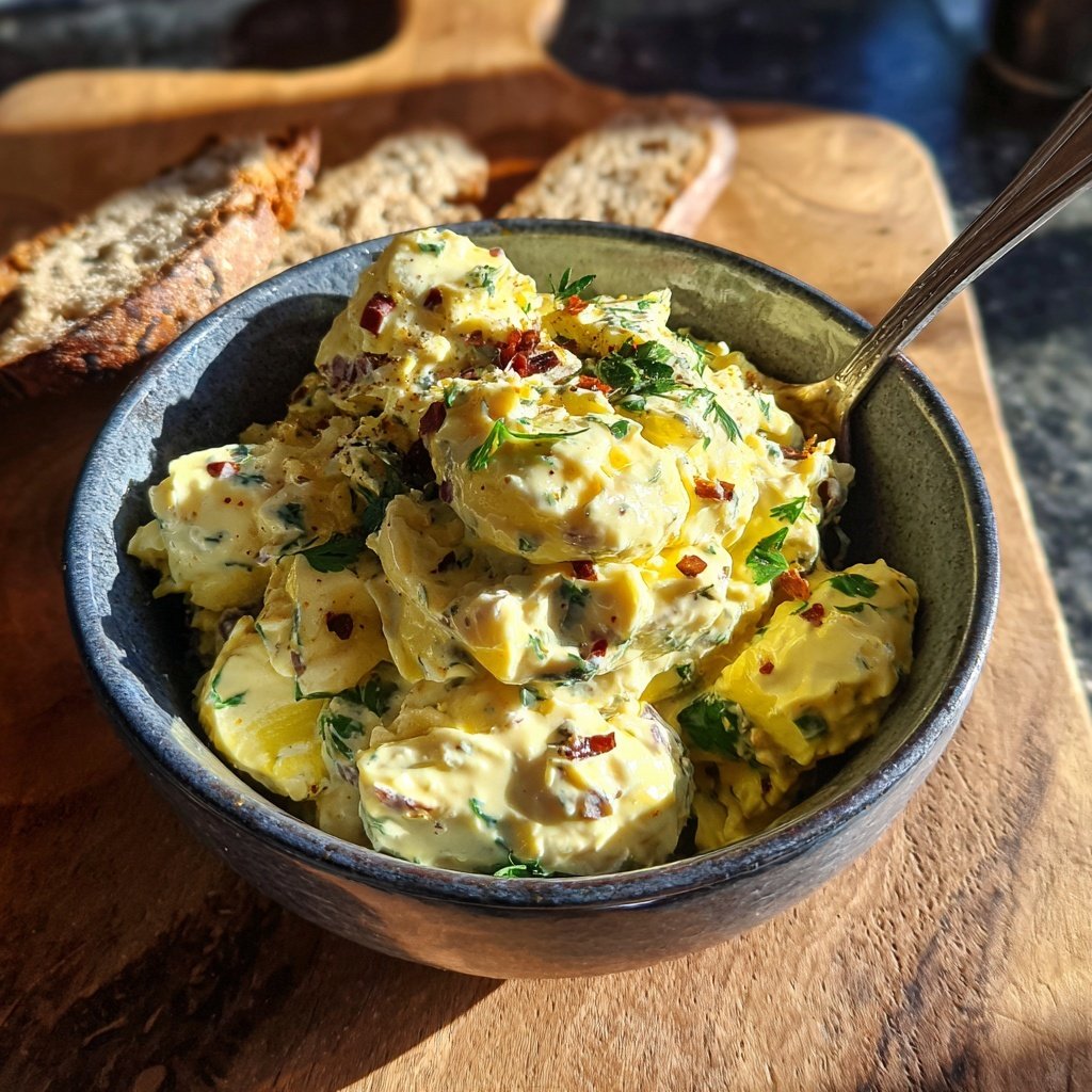 Schnell & Einfach 10-Minuten-Eiersalat mit Joghurt