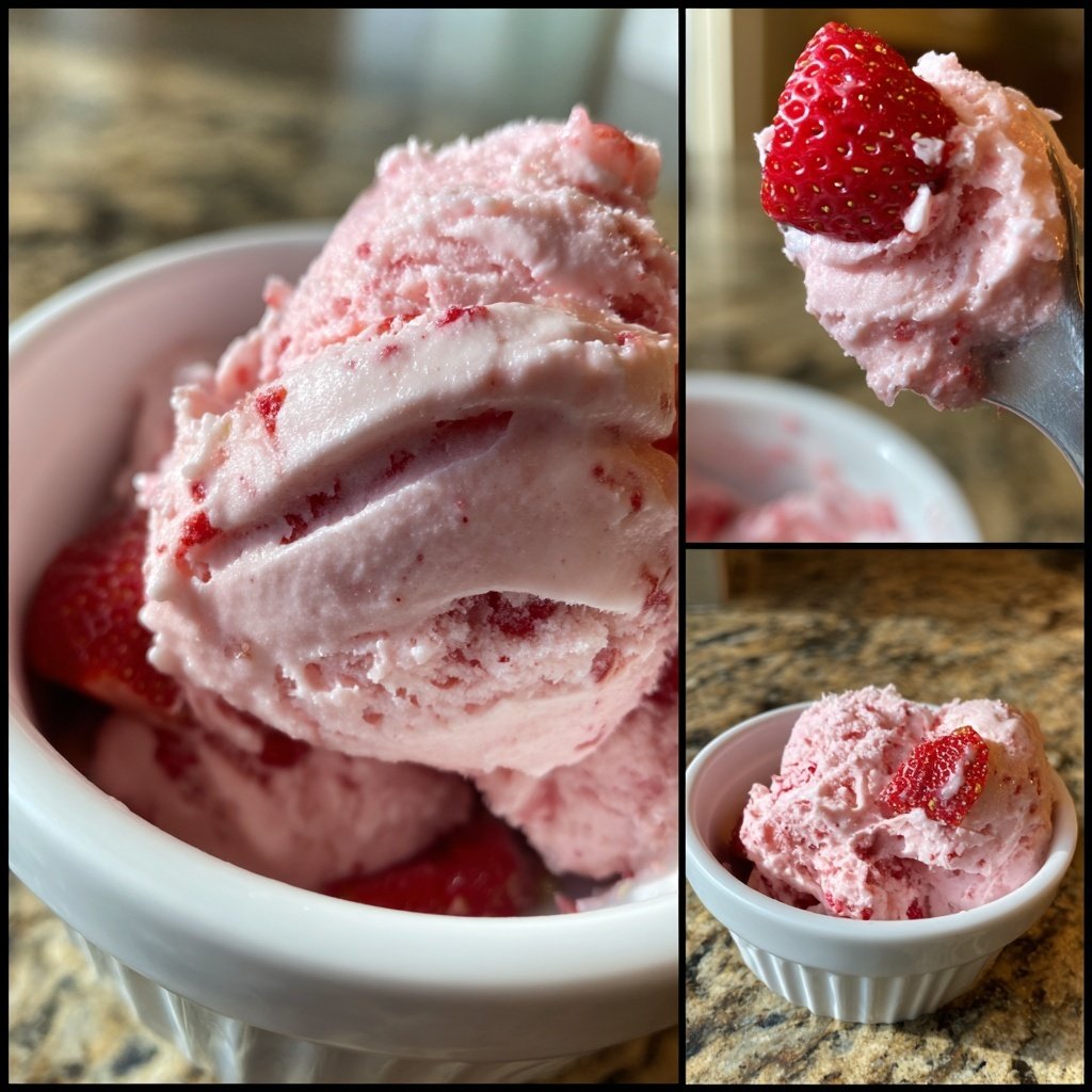 Eis Selber Machen Mit Erdbeeren