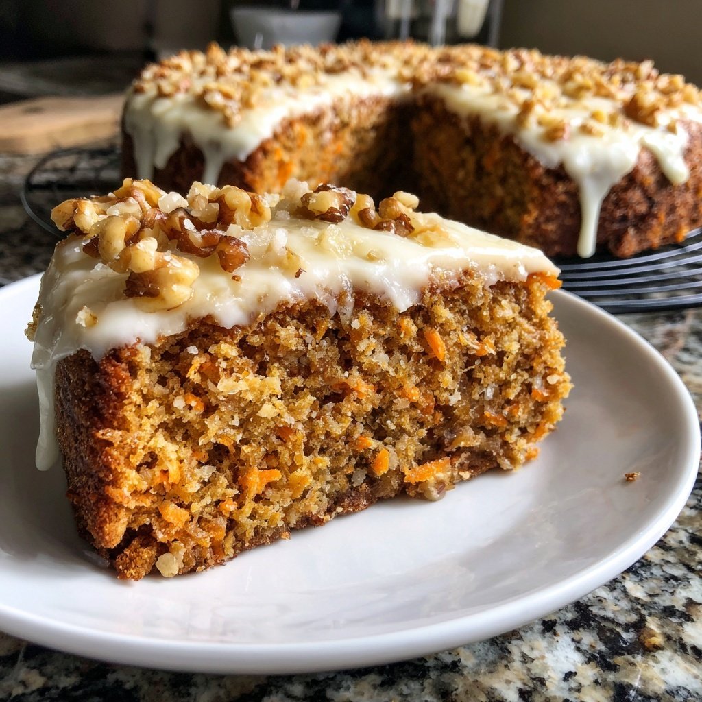 Karottenkuchen Mit Nüssen