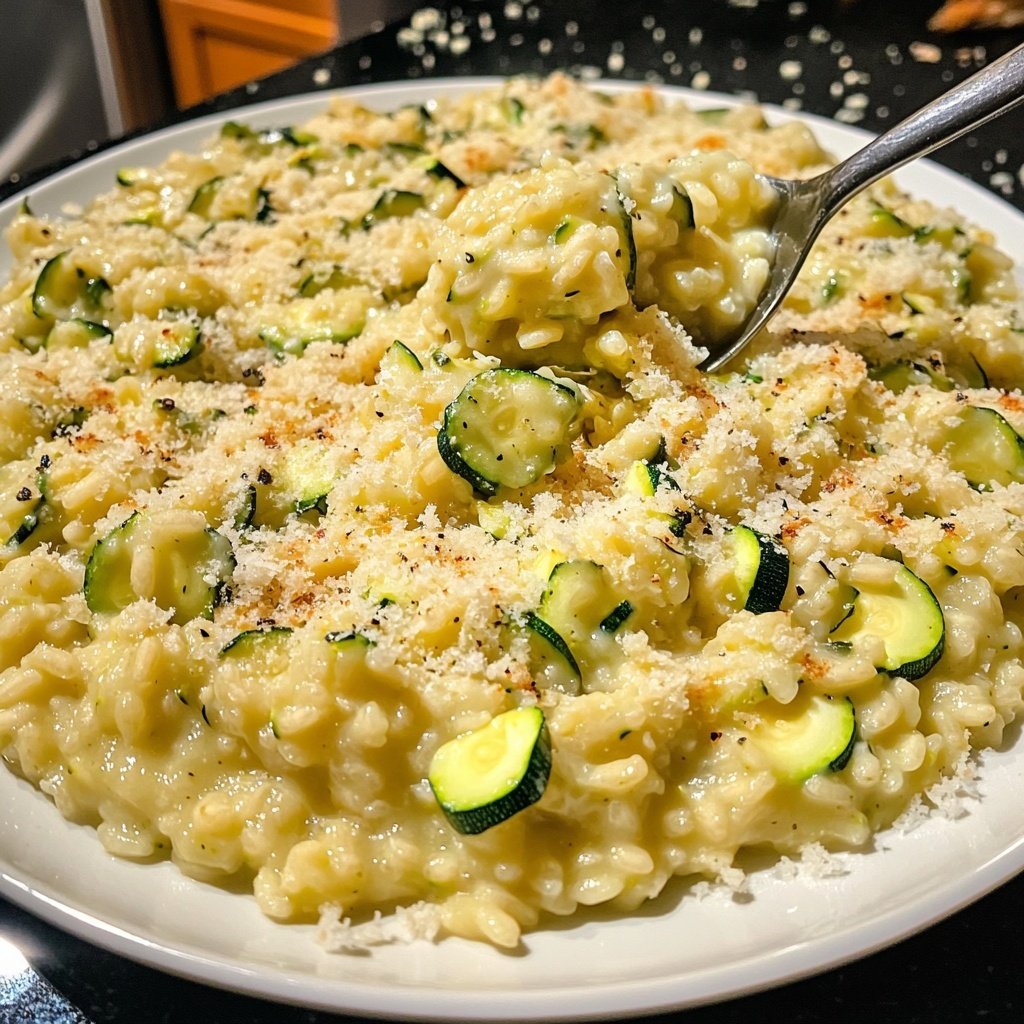 Risotto mit Zucchini