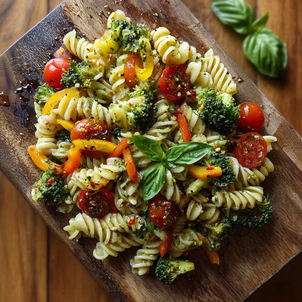 Mediterraner Nudelsalat Mit Brokkoli
