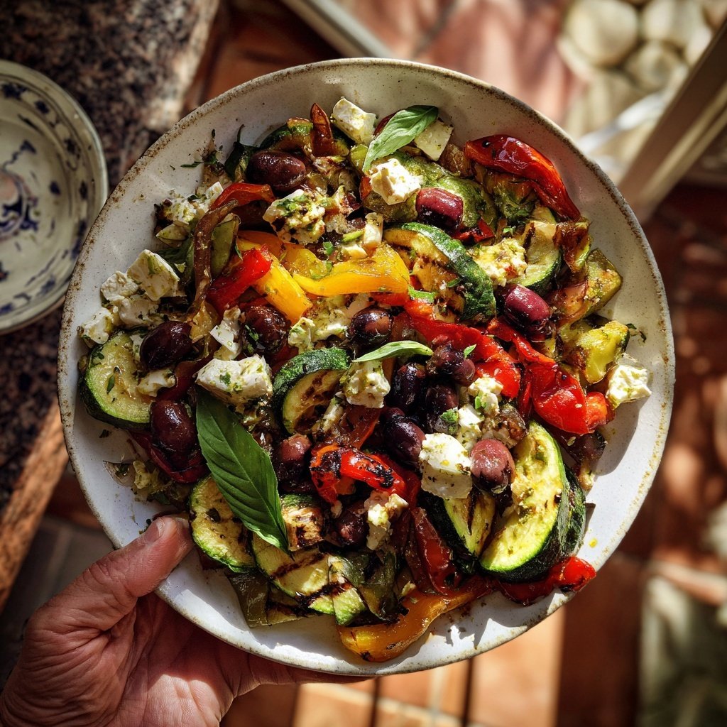 Salate Zum Grillen Mediterran