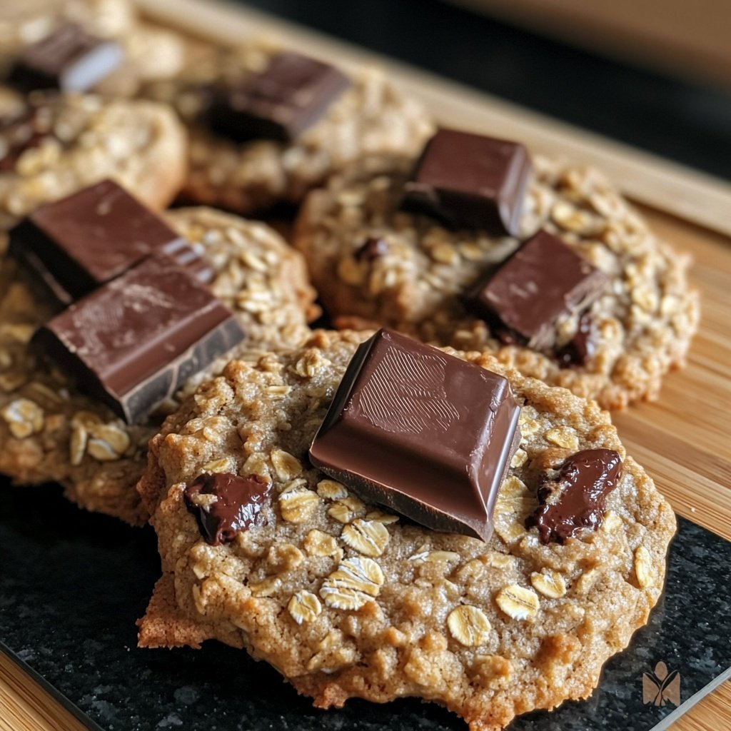 Schoko-Hafer Cookies – glutenfrei & vegan